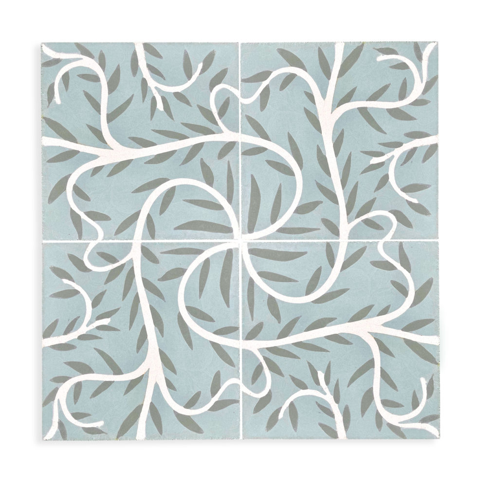 Willow handmade cement tile - Grow House Grow